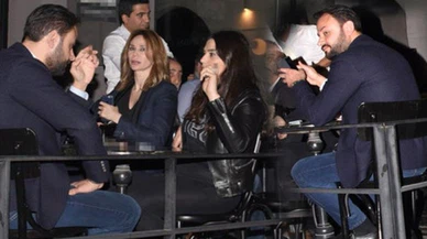 Demet Şener ve arkadaşlarının olaylı gecesi!