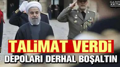 Ruhani: Devlet depolarını derhal boşaltın!