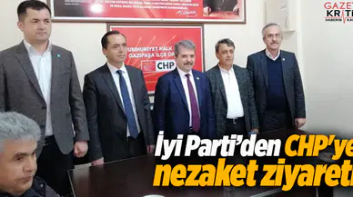 İyi Parti'den CHP'ye nezaket ziyareti