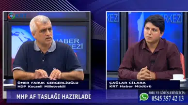 HDP Kocaeli Milletvekili Gergerlioğlu, insanların patlama noktasına geldiğini söyleyerek genel af çağrısı yaptı