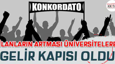 Konkordato ilanları üniversitelerin döner sermayesine yaradı