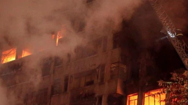 Brezilya'da gökdelen yandı: Ölü ve yaralı var