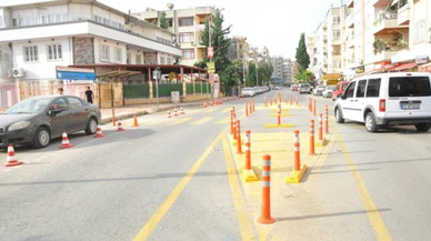 Okul önüne dubalı çözüm