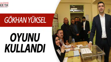CHP Kartal Belediye Başkan adayı Gökhan Yüksel oyunu kullandı