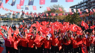 29 Ekim Cumhuriyet Bayramı böyle kutlandı