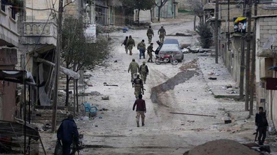 Reuters TSK'nın ele geçirdiği Raco'dan bu kareleri geçti