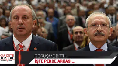 Kılıçdaroğlu Muharrem İnce görüşmesi bitti! İşte perde arkası…