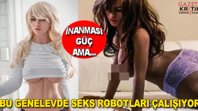 Barcelona'da seks robotu genelevi açtılar!
