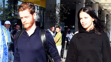 Adriana Lima, Türk yazar Metin Hara ile birlikte (Metin Hara kimdir?)