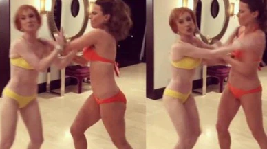 Kathy Griffin ve Kate Beckinsale'in videosu büyük ilgi gördü