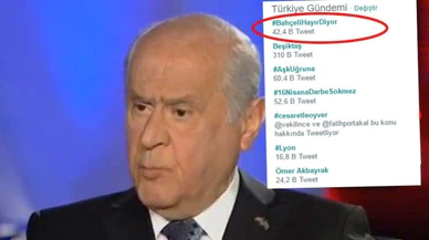 Bahçeli Hayır Diyor