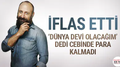 Halit Ergenç iflas etti her şeyini kaybetti tam 1 milyon dolar...