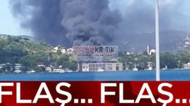 Beykoz'da büyük yangın