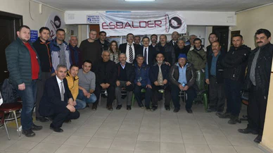 BAŞKAN ATAÇ'TAN ESBALDER'E ZİYARET
