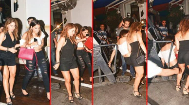 Yağmur Ünal çöp kamyonuna düştü