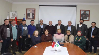 CHP BORNOVA BELEDİYE BAŞKAN ADAY ADAYI İNAL'DAN ÜYESİ OLUDĞU DERNEĞE ZİYARET