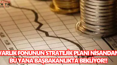 VARLIK FONUNUN STRATEJİK PLANI NİSANDAN BU YANA BAŞBAKANLIKTA BEKLİYOR!!