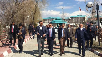 CHP heyeti referandum çalışmaları kapsamında Van'da