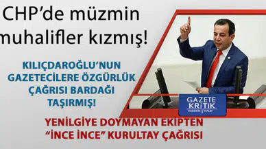 Kılıçdaroğlu'nun GAZETECİLERE ÖZGÜRLÜK ÇAĞRISI kaybetmeye doymayan muhaliflerin bardağını taşırmış!