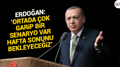 'Şu anda çok garip bir senaryo var'