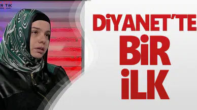 Diyanette bir ilk…