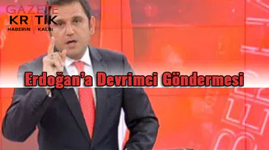 Fatih Portakal'dan Cumhurbaşkanı Erdoğan'a 'devrimci' göndermesi!