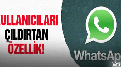 WhatsApp'tan çıldırtan yenilik!