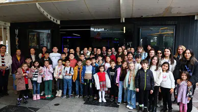 Bodrum'da Çocuklar İçin Ücretsiz Sinema Etkinliği Düzenlendi