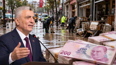 İstanbul'da Selden Zarar Gören Esnafa 80 Milyon TL Destek!