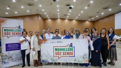 İzmir'de "Mahallede Söz Sende" buluşmaları ile katılımcı yönetim modeli güçleniyor