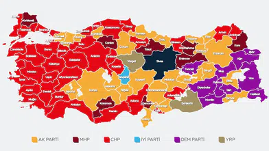 Türkiye'nin 2024 Yerel Seçim Haritası: Partiler Arası Derin Değişimler Gözüktü