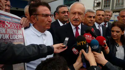 Kılıçdaroğlu'ndan Sözcü'ye ziyaret