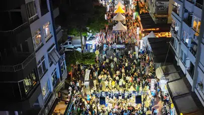 Mersin Kushimoto Sokak Sanatçıları Festivali, coşkuyla sonlandı; on binlerce ziyaretçi bir araya geldi