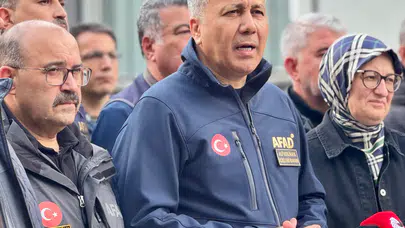 Bakan Yerlikaya deprem bölgesinde: “Can kaybı yok, 26 yaralı taburcu edildi”