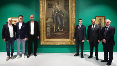 Çankaya, Türk resim sanatını "Zamanın Renkleri" sergisiyle kutladı