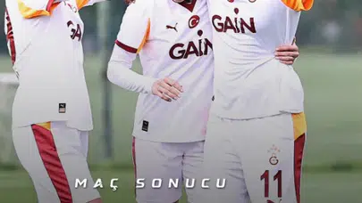 Galatasaray Kadın Futbol Takımı, ALG Spor'u 17-0 yenerek büyük bir zafer elde etti
