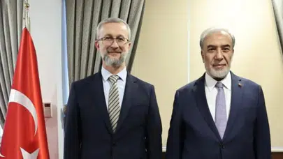 Ukrayna Büyükelçisi Celal, Dışişleri Bakan Yardımcısı Kulaklıkaya ile görüştü