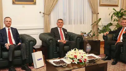 TÜSİAD Başkanı Orhan Turan, Ankara'da CHP ve AK Parti ile görüştü