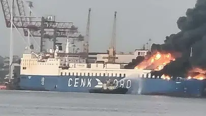 Ukrayna'nın Chornomorsk Limanı'nda balistik füzeyle vurulan Türk gemi firmasından açıklama