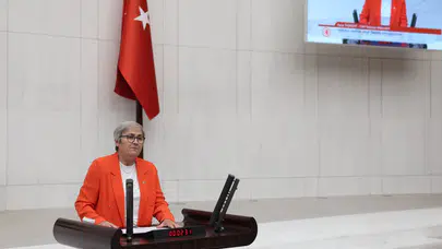 CHP Sakarya Milletvekili Ayça Taşkent TBMM’de Yeni Yol grup önerisi üzerine konuştu