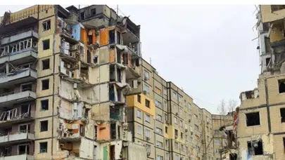 Rusya'dan Ukrayna'ya İHA Saldırısı