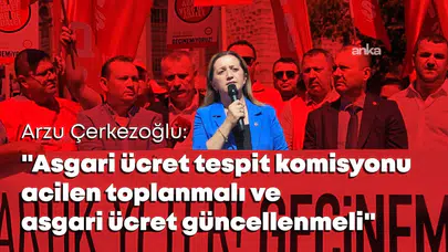 DİSK Genel Başkanı Arzu Çerkezoğlu: Asgari Ücret Tespit Komisyonu acilen toplanmalı