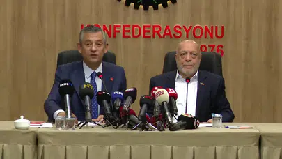 Özgür Özel Halk-İş'i ziyaret etti: Bu şartlar altında asgari ücretim temmuzda zamlanmaması katlanılabilir değil