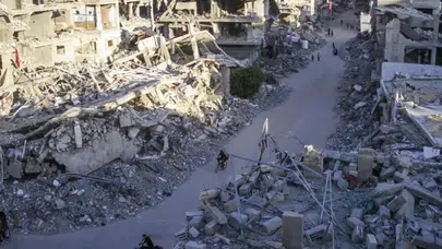 Filistin kaynakları: İsrail'in Gazze Saldırısında az 60 kişinin öldü