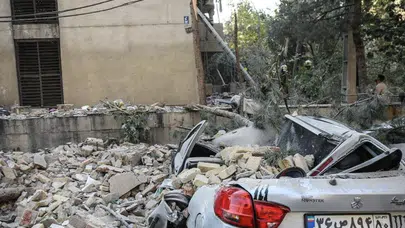İsrail saldırıları üzerine Doğu Azerbaycan'da 8, Tahran'da 78 kişi vefat etti