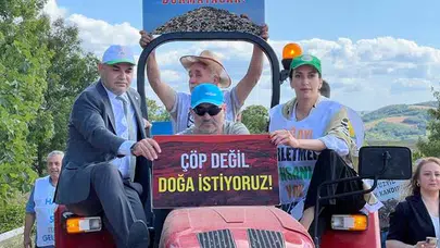 DEVA Partili Evrim Rızvanoğlu'ndan Kandıra'da katı atık tesisi protestosuna destek