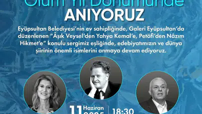 Nâzım Hikmet, ölümsüzlüğünün 62’nci yılında Eyüpsultan’da anılacak