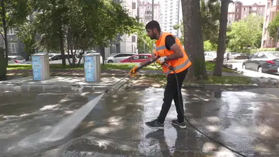 Esenyurt Belediyesi’nden Kurban Bayramı öncesi temizlik seferberliği