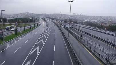 İstanbul'da trafik yoğunluğu azaldı