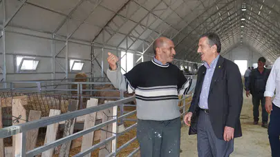 Tepebaşı Belediye Başkanı Ataç’tan hayvan pazarına ziyaret